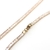 Colar Riviera Baguette 2,5mm - Precinhos