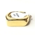Anel Liso Retangular Pontudo - comprar online