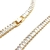 Colar Riviera Baguette 7MM - comprar online
