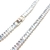 Colar Riviera Baguette 7MM - loja online