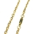 Corrente Cadeado 4mm Dourada