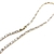 Colar Riviera Alternado Baguete e Brilhante 3mm
