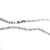 Colar Riviera Alternado Baguete e Brilhante 3mm - Precinhos