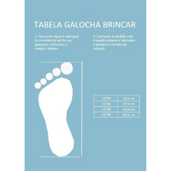 Galocha brincar- Tomato - loja online