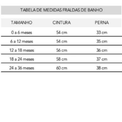 Fralda de Banho & Piscina reutilizável Crocodilo Azul - comprar online