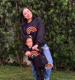 MOLETOM ARCO IRIS - INFANTIL - comprar online