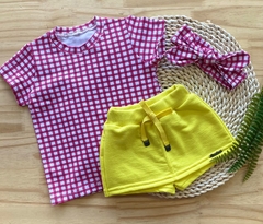 Blusinha cotton Manuela - Sorrir e Colorir | Roupas Coloridas e Divertidas