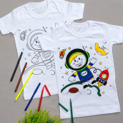 Camiseta mágica-Astronauta