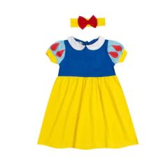 Pijama fantasia -Branca de neve+faixa - comprar online