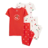 KIT PIJAMA 4 PEÇAS CEREJA /CORAÇÃO CARTER'S