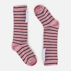 Meia Hey Boo 3/4 - Sorrir e Colorir | Roupas Coloridas e Divertidas