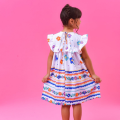 VESTIDO BABADINHO FLORIDO na internet