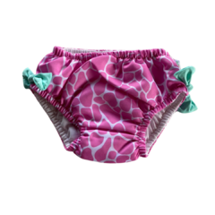 Fralda de Banho & Piscina reutilizável girafa rosa - comprar online