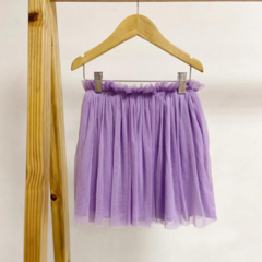 Saia tule lavanda