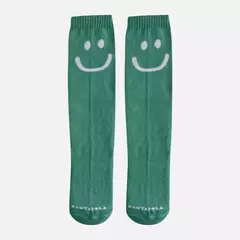 Meia felicidade verde na internet