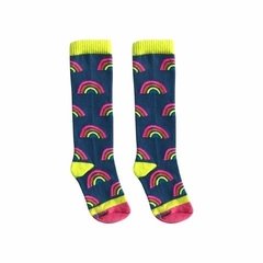 MEIA ARCO IRIS NEON 3/4