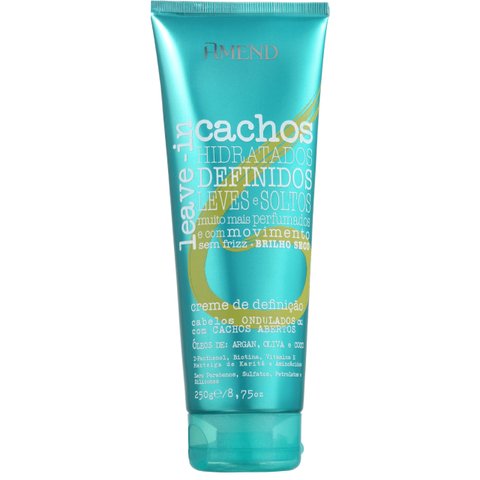 Amend Cachos Cabelos Ondulados ou Com Cachos Abertos - Leave-in 250g