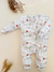 Bolsa de dormir + pijama florcitas - AnIsa indumentaria infantil