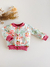 Campera frisa floral - comprar online