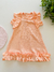 Vestido de lino durazno