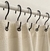 Set de ganchos para cortinas de baño