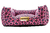 Cama para Cachorro Quadrada Impermeável Luppet Oncinha Rosa Tamanho:GG (LP80210