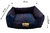 Cama Quadrada para Cachorro ou Gato Luppet Luxo Preto com Bolinhas coloridas Tam - comprar online