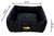 Cama Quadrada para Cachorro ou Gato Luppet Luxo Preto Poa (LP8018-02) - Parfum Prestige perfumes de griffe - nicho e árabes frete grátis perfumes mais baratos que no shopping