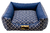 Cama Quadrada para Cachorro ou Gato Luppet Marinho Geométrico (LP88018-04) - comprar online