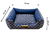 Cama Quadrada para Cachorro ou Gato Luppet Marinho Geométrico (LP88018-04) - Parfum Prestige perfumes de griffe - nicho e árabes frete grátis perfumes mais baratos que no shopping