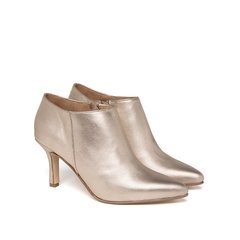 Botineta Cuero Taco Fino - tienda online