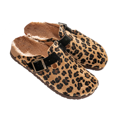 Zueco de Gamuza con Pelo Interior - comprar online