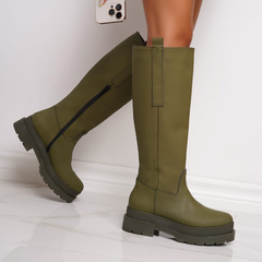 Borcego Cuero Caña Alta - comprar online