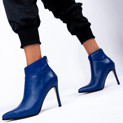 BOTA / BOTINETA CUERO TACO FINO - tienda online