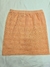 POLLERA CORTA TEJIDO CALADO - tienda online