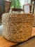 Puff fibra natural 40X30cm - Casa Disain
