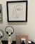 Cuadro figura lunar 40x40