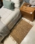 Alfombra rectangular Jacinto yute 90x60 cm