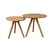 Set duo Oak color roble