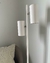 Lampara de pie cilindro grande - blanco microtexturado - comprar online