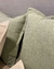 Amohadon verde stone wash 60x60 - comprar online