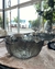 Bowl vidrio Fume Roses 23cm