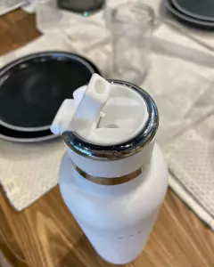 Botella termica Sakura acero blanca 750ml - comprar online