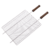 Grelha Profissional Inox com Borda Vertical Luxo para Churrasqueira 40X79,5 cm - Grilazer na internet