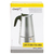 Cafeteira Italiana 300ml (6 Cafés) Inox - Mimo Style - loja online