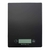 Balança Digital em Base de Vidro Preto para Cozinha 5kg Mimo Style