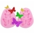 Molde de Silicone 3 Borboletas Pequenas para Confeitaria - Outlet de Casa