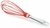 Batedor de Claras Fouet em Silicone com Cabo em Acrílico Vermelho - Mimo Style