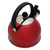 Chaleira com Apito 2 Litros em Aço Inox Vermelho Indução - Mimo Style - comprar online