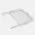 Churrasqueira a Carvão Portátil 2 em 1 (Mesa e Chão) - 100% Aço Inox Reforçado - Grande 73,5 x 31,5cm - Outlet de Casa